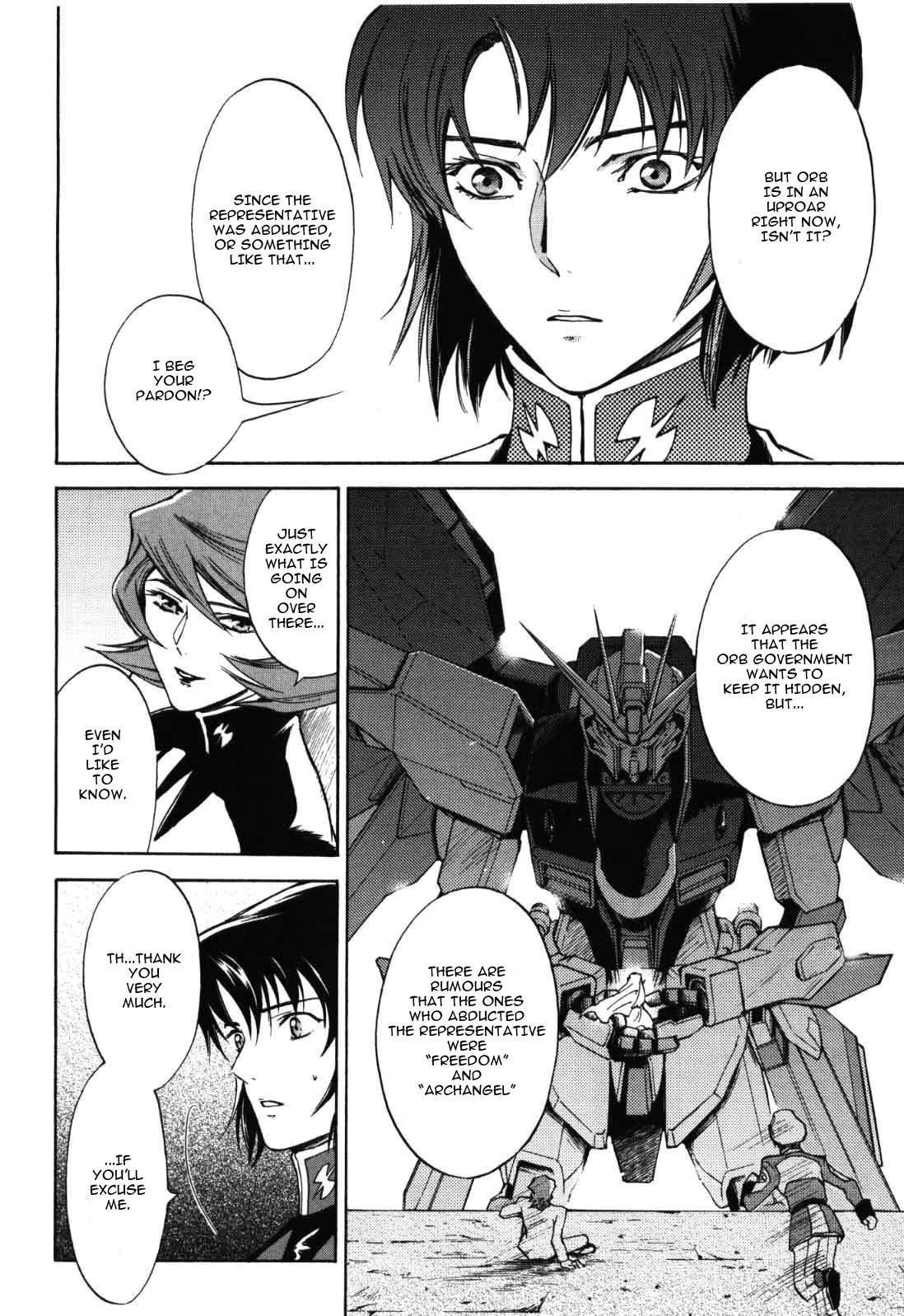 Kidou Senshi Gundam SEED Destiny the Edge Chapter 5 page 20 - Chapter 5: FEEL LOST