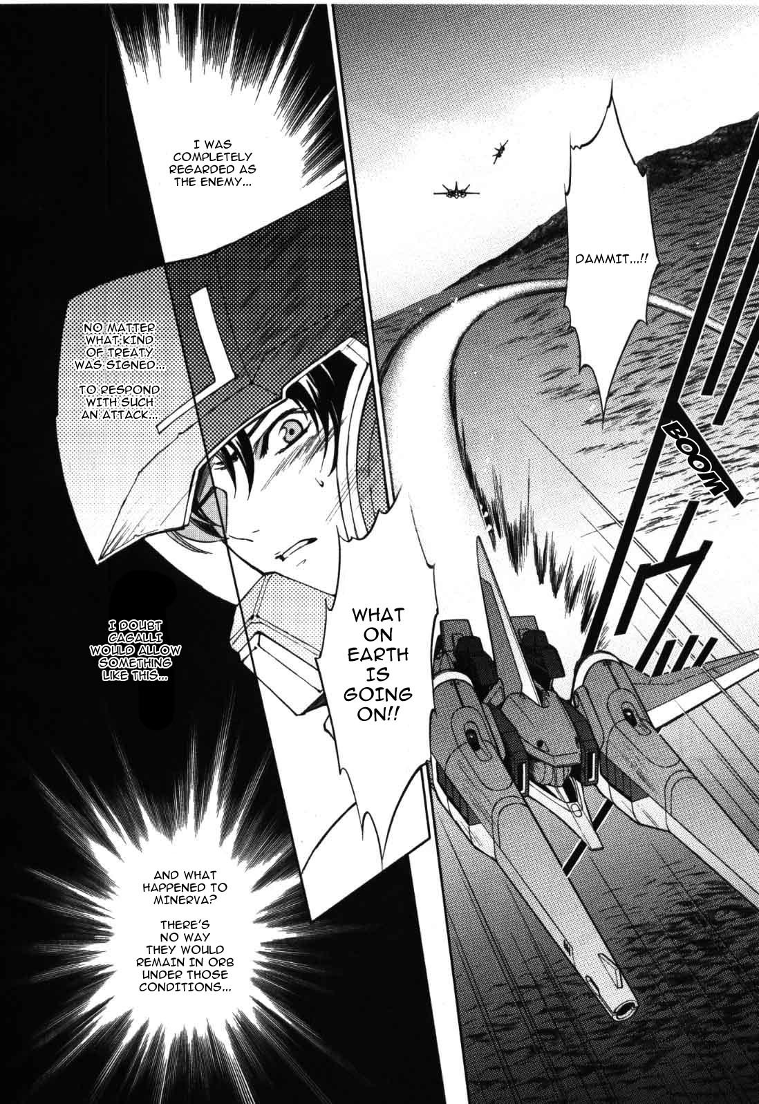 Kidou Senshi Gundam SEED Destiny the Edge Chapter 5 page 8 - Chapter 5: FEEL LOST