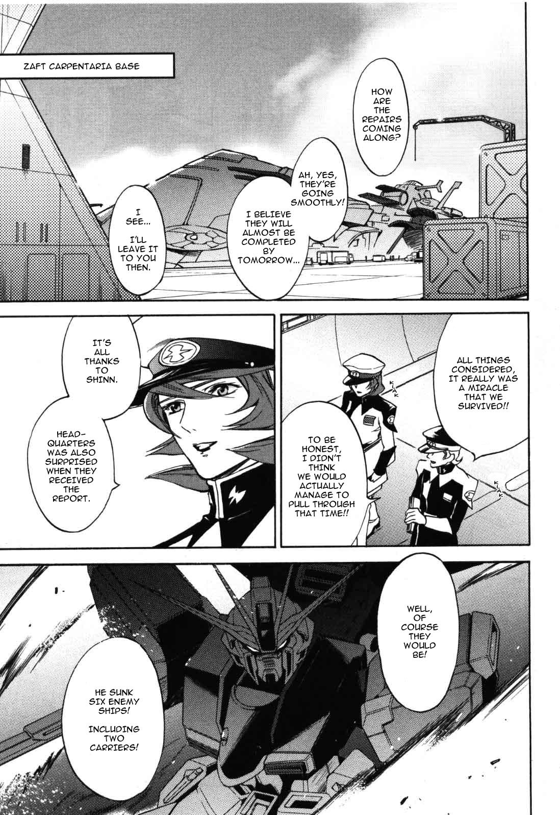 Kidou Senshi Gundam SEED Destiny the Edge Chapter 5 page 9 - Chapter 5: FEEL LOST