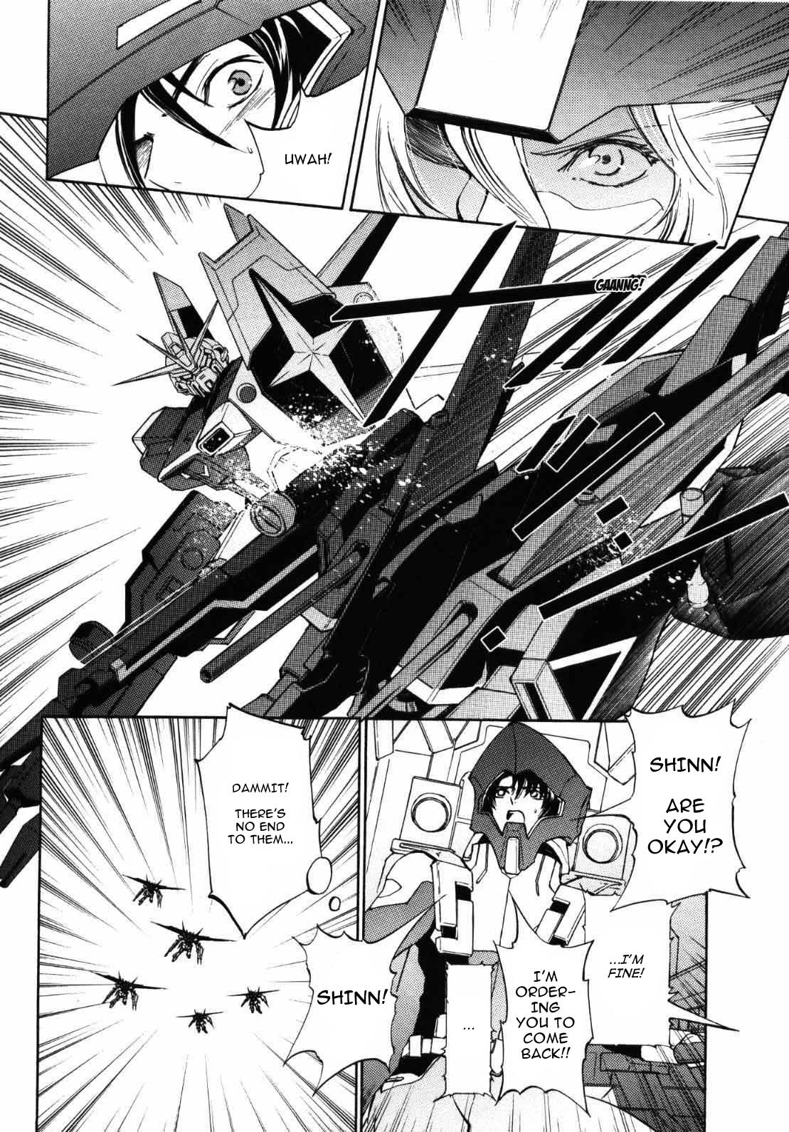 Kidou Senshi Gundam SEED Destiny the Edge Chapter 6 page 10 - Chapter 6: HEAD ON