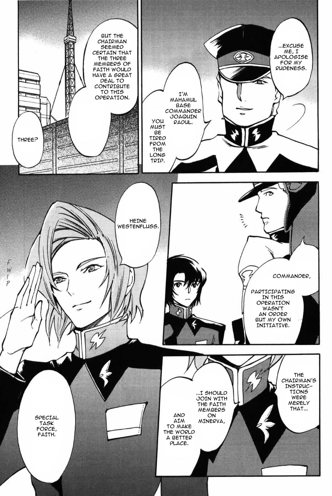 Kidou Senshi Gundam SEED Destiny the Edge Chapter 6 page 17 - Chapter 6: HEAD ON