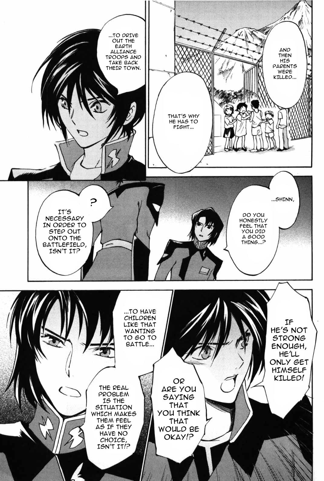 Kidou Senshi Gundam SEED Destiny the Edge Chapter 6 page 23 - Chapter 6: HEAD ON
