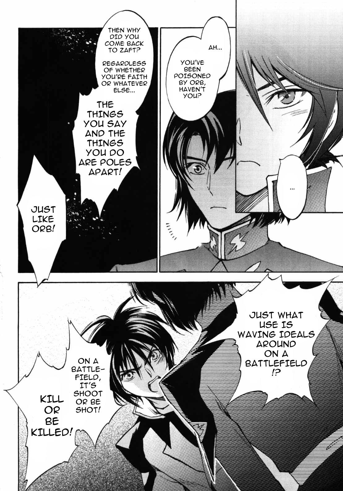 Kidou Senshi Gundam SEED Destiny the Edge Chapter 6 page 24 - Chapter 6: HEAD ON