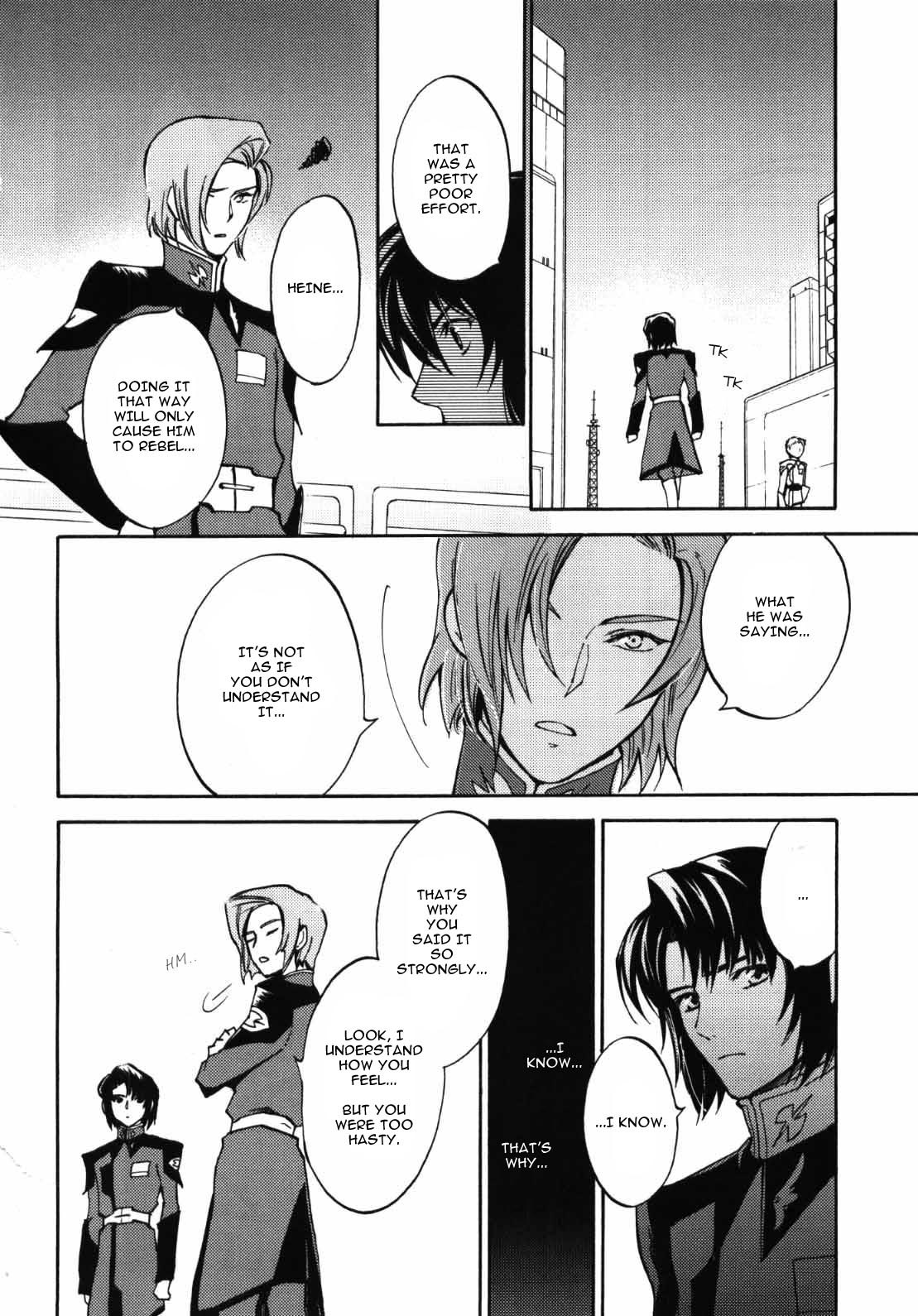 Kidou Senshi Gundam SEED Destiny the Edge Chapter 6 page 28 - Chapter 6: HEAD ON
