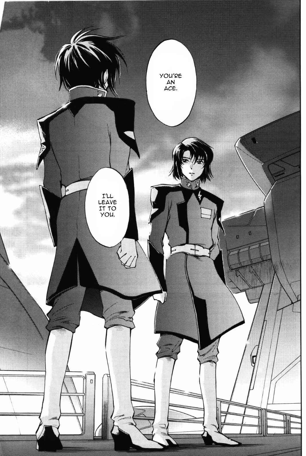 Kidou Senshi Gundam SEED Destiny the Edge Chapter 6 page 35 - Chapter 6: HEAD ON