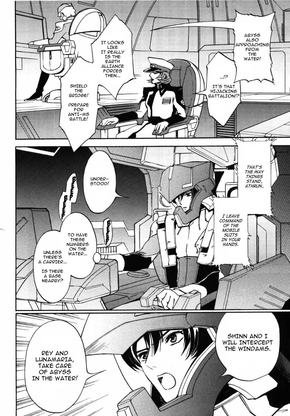 Kidou Senshi Gundam SEED Destiny the Edge Chapter 6 page 4 - Chapter 6: HEAD ON