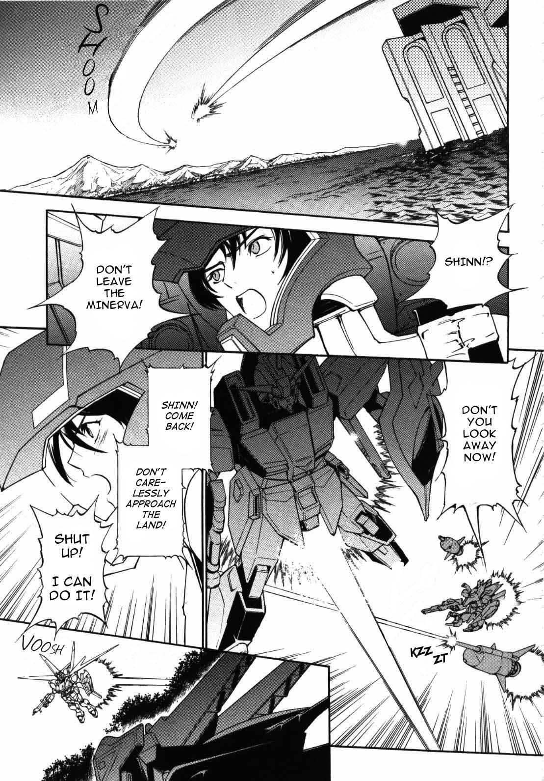 Kidou Senshi Gundam SEED Destiny the Edge Chapter 6 page 9 - Chapter 6: HEAD ON