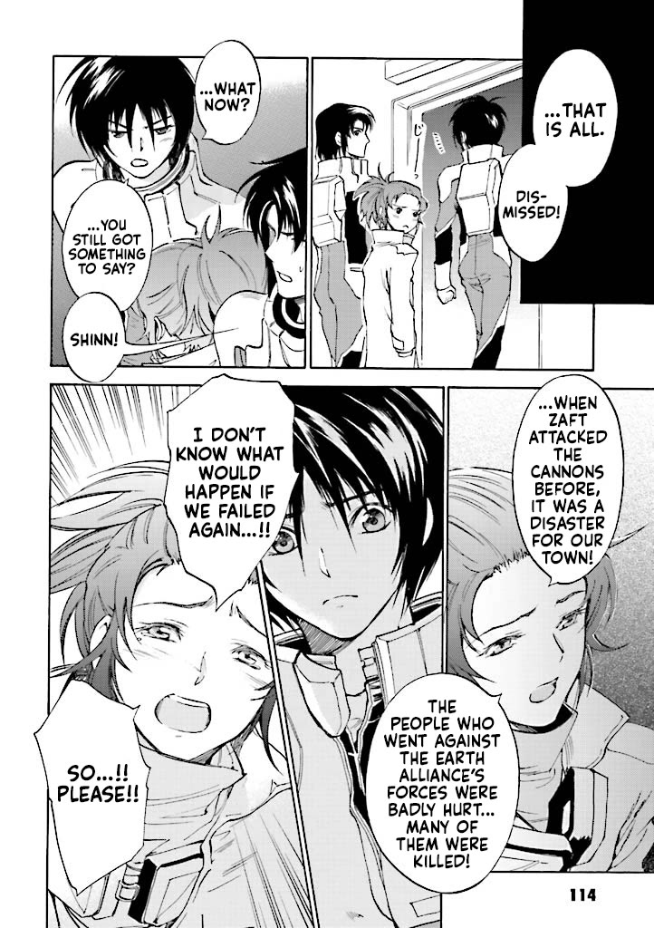 Kidou Senshi Gundam SEED Destiny the Edge Chapter 7 page 10 - Chapter 7: Faith