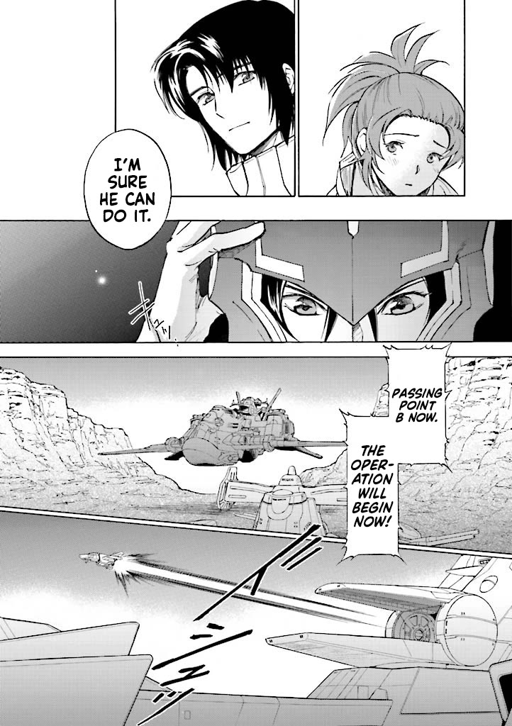 Kidou Senshi Gundam SEED Destiny the Edge Chapter 7 page 13 - Chapter 7: Faith