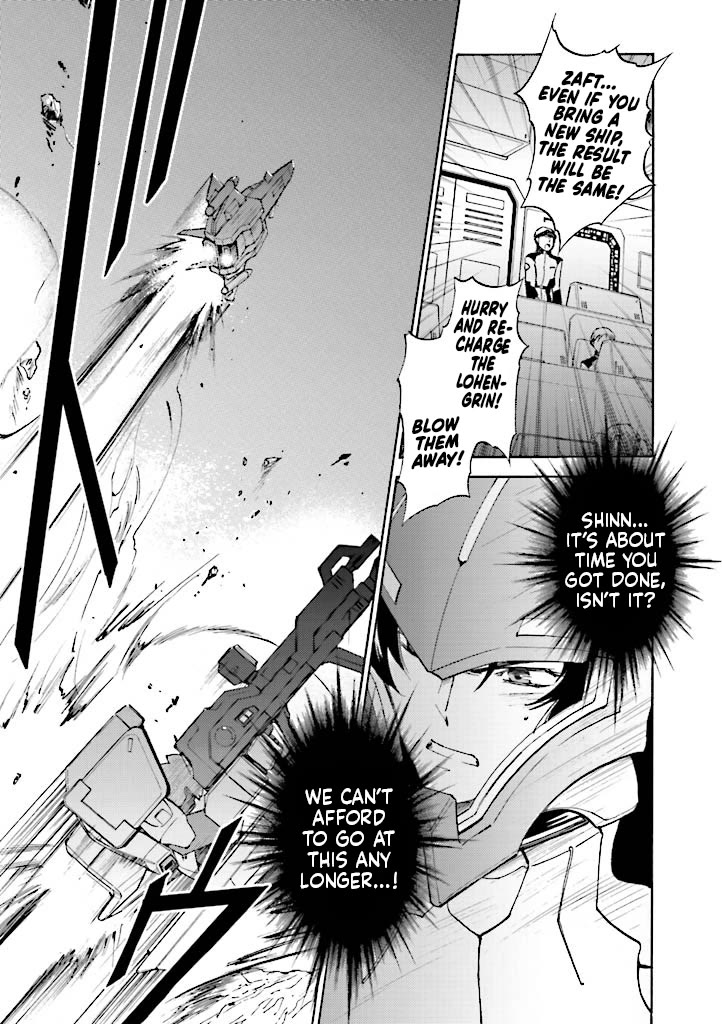 Kidou Senshi Gundam SEED Destiny the Edge Chapter 7 page 17 - Chapter 7: Faith