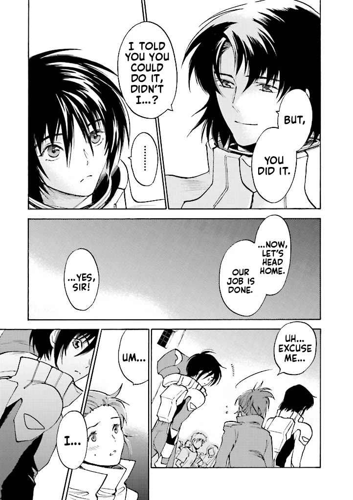 Kidou Senshi Gundam SEED Destiny the Edge Chapter 7 page 23 - Chapter 7: Faith