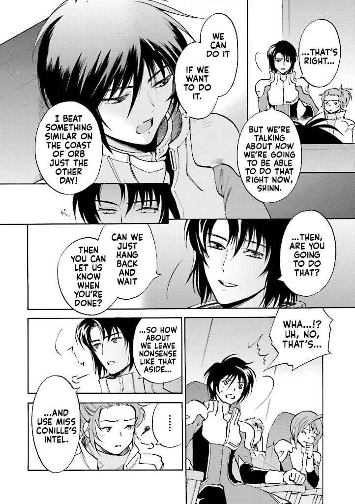 Kidou Senshi Gundam SEED Destiny the Edge Chapter 7 page 4 - Chapter 7: Faith