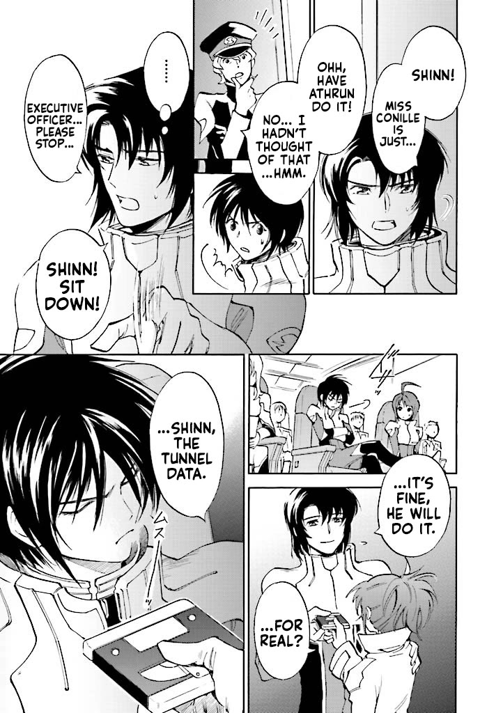 Kidou Senshi Gundam SEED Destiny the Edge Chapter 7 page 7 - Chapter 7: Faith