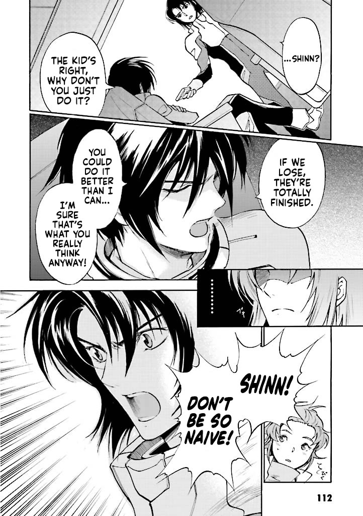 Kidou Senshi Gundam SEED Destiny the Edge Chapter 7 page 8 - Chapter 7: Faith