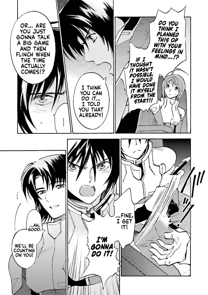 Kidou Senshi Gundam SEED Destiny the Edge Chapter 7 page 9 - Chapter 7: Faith