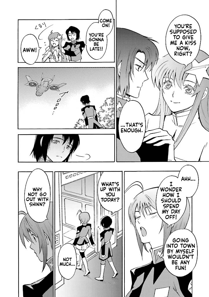 Kidou Senshi Gundam SEED Destiny the Edge Chapter 8 page 11 - Chapter 8: Impact