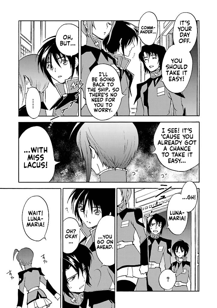 Kidou Senshi Gundam SEED Destiny the Edge Chapter 8 page 12 - Chapter 8: Impact