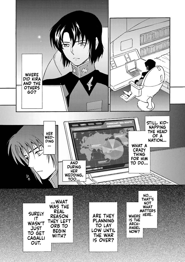 Kidou Senshi Gundam SEED Destiny the Edge Chapter 8 page 14 - Chapter 8: Impact