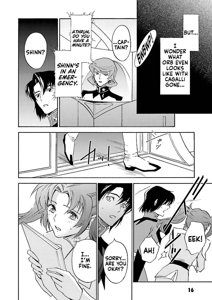 Kidou Senshi Gundam SEED Destiny the Edge Chapter 8 page 15 - Chapter 8: Impact