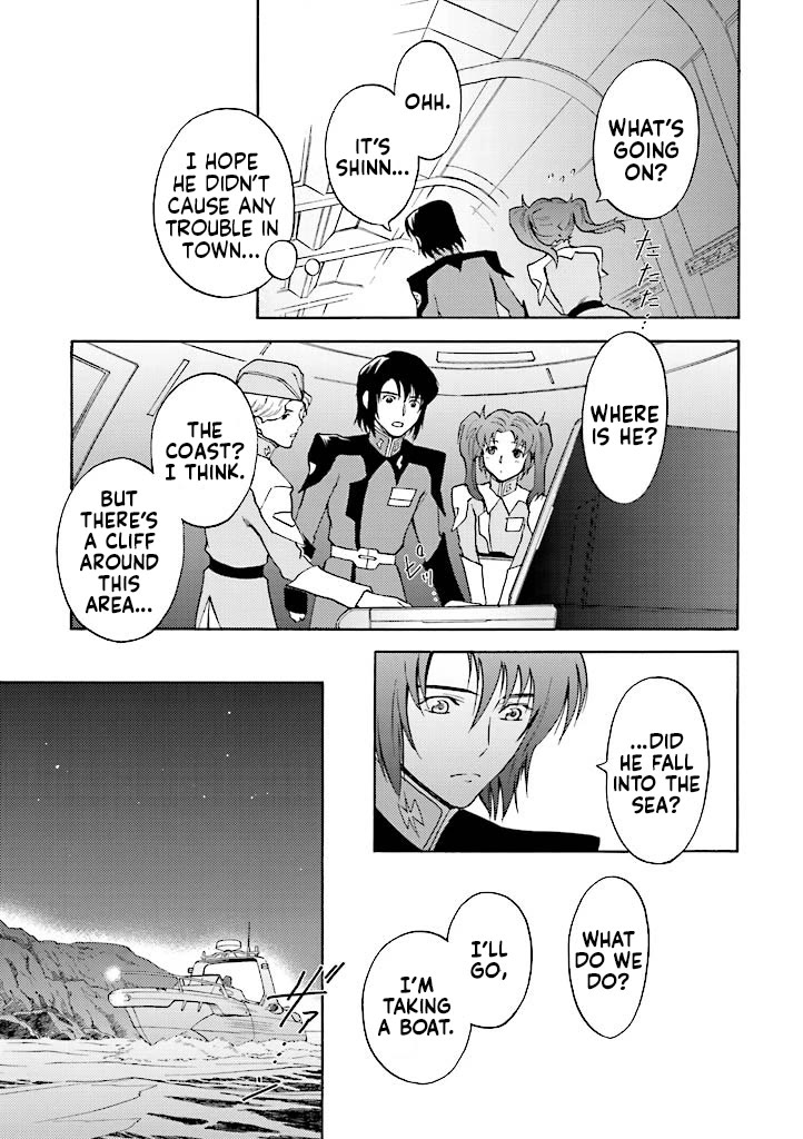 Kidou Senshi Gundam SEED Destiny the Edge Chapter 8 page 16 - Chapter 8: Impact