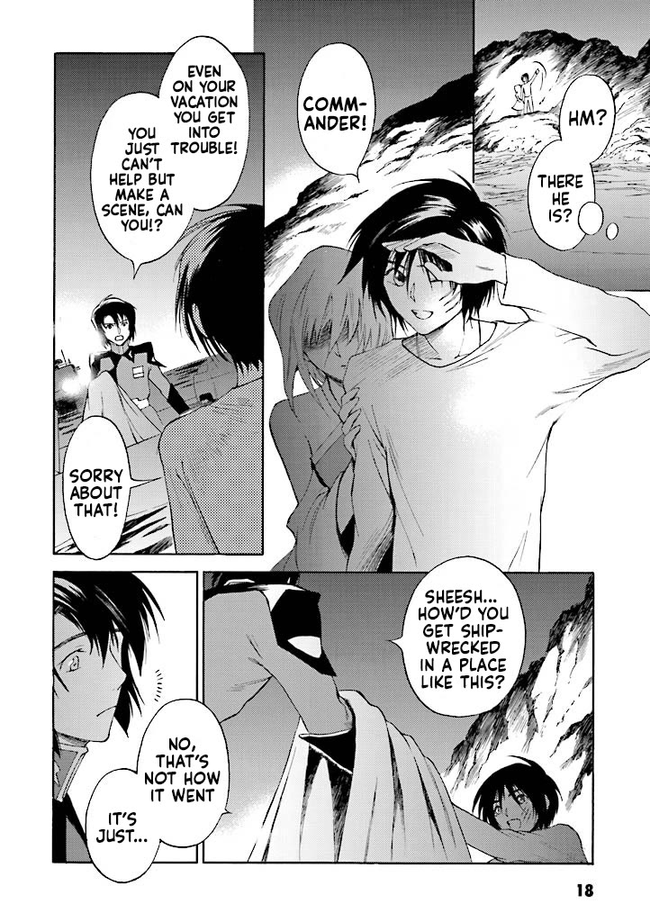 Kidou Senshi Gundam SEED Destiny the Edge Chapter 8 page 17 - Chapter 8: Impact