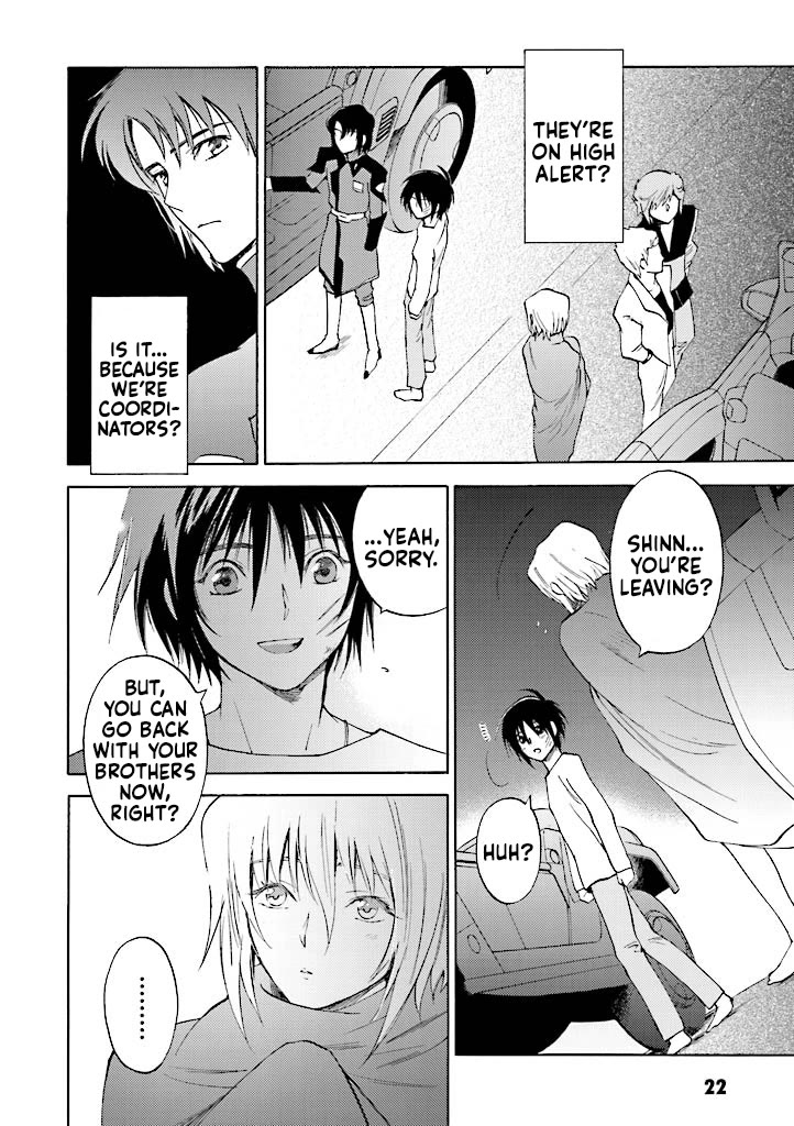 Kidou Senshi Gundam SEED Destiny the Edge Chapter 8 page 21 - Chapter 8: Impact