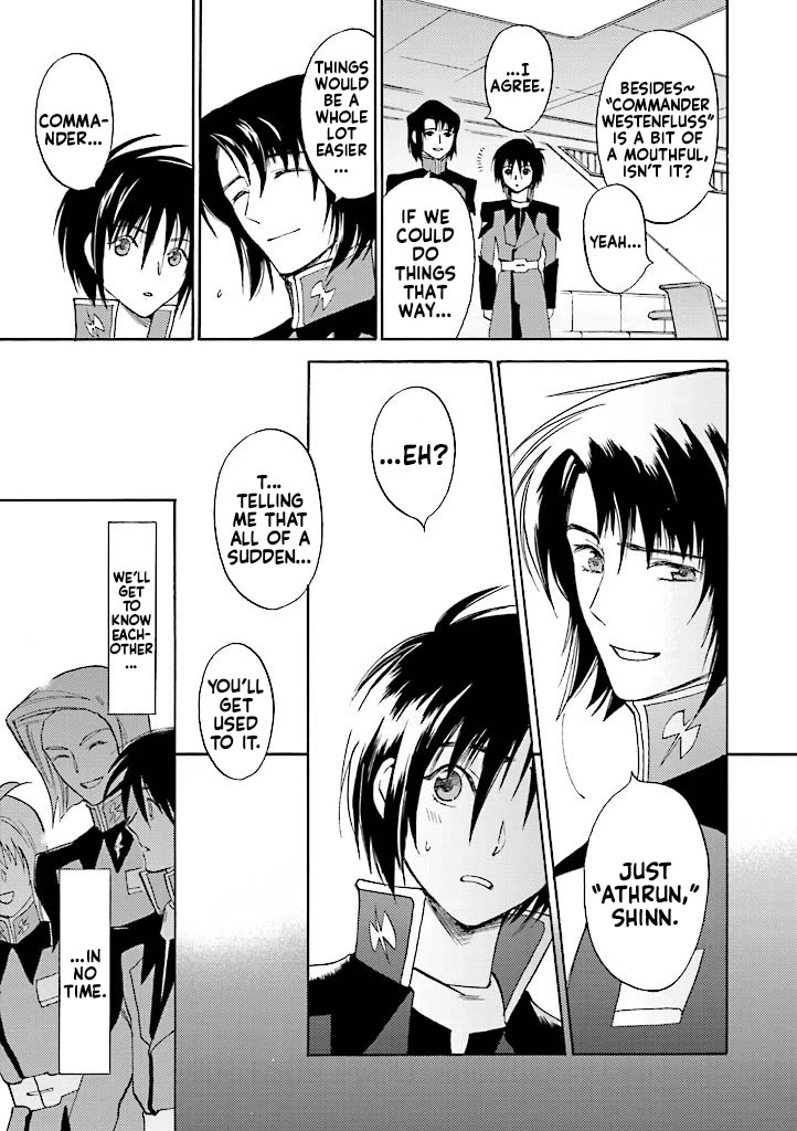 Kidou Senshi Gundam SEED Destiny the Edge Chapter 8 page 28 - Chapter 8: Impact