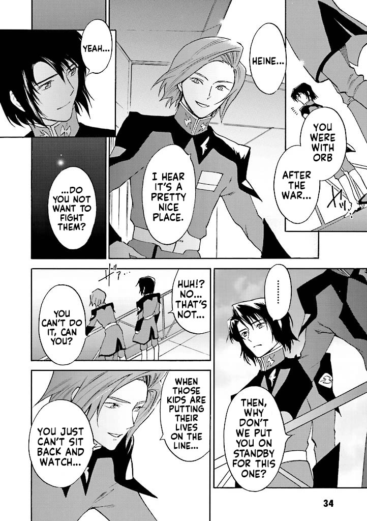 Kidou Senshi Gundam SEED Destiny the Edge Chapter 8 page 33 - Chapter 8: Impact
