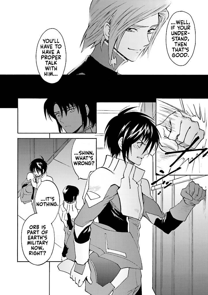 Kidou Senshi Gundam SEED Destiny the Edge Chapter 8 page 35 - Chapter 8: Impact