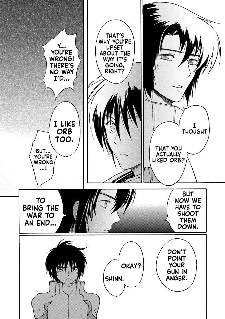 Kidou Senshi Gundam SEED Destiny the Edge Chapter 8 page 37 - Chapter 8: Impact