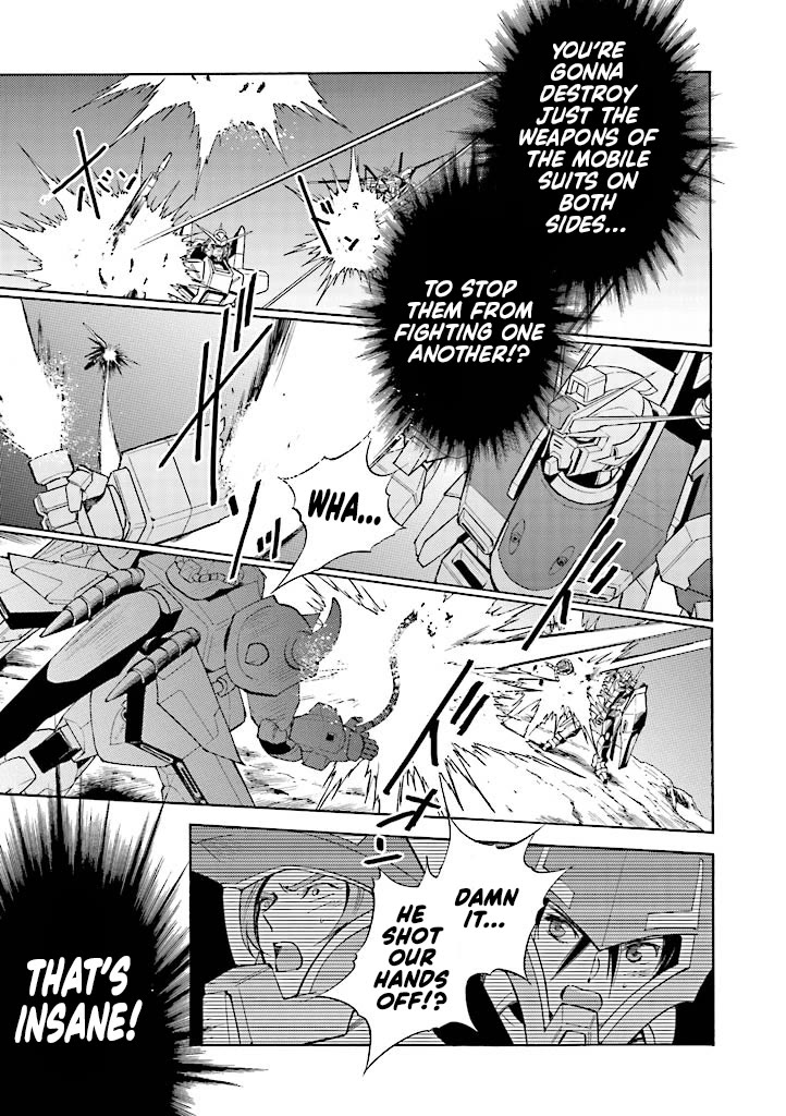 Kidou Senshi Gundam SEED Destiny the Edge Chapter 9 page 13 - Chapter 9: Conflict