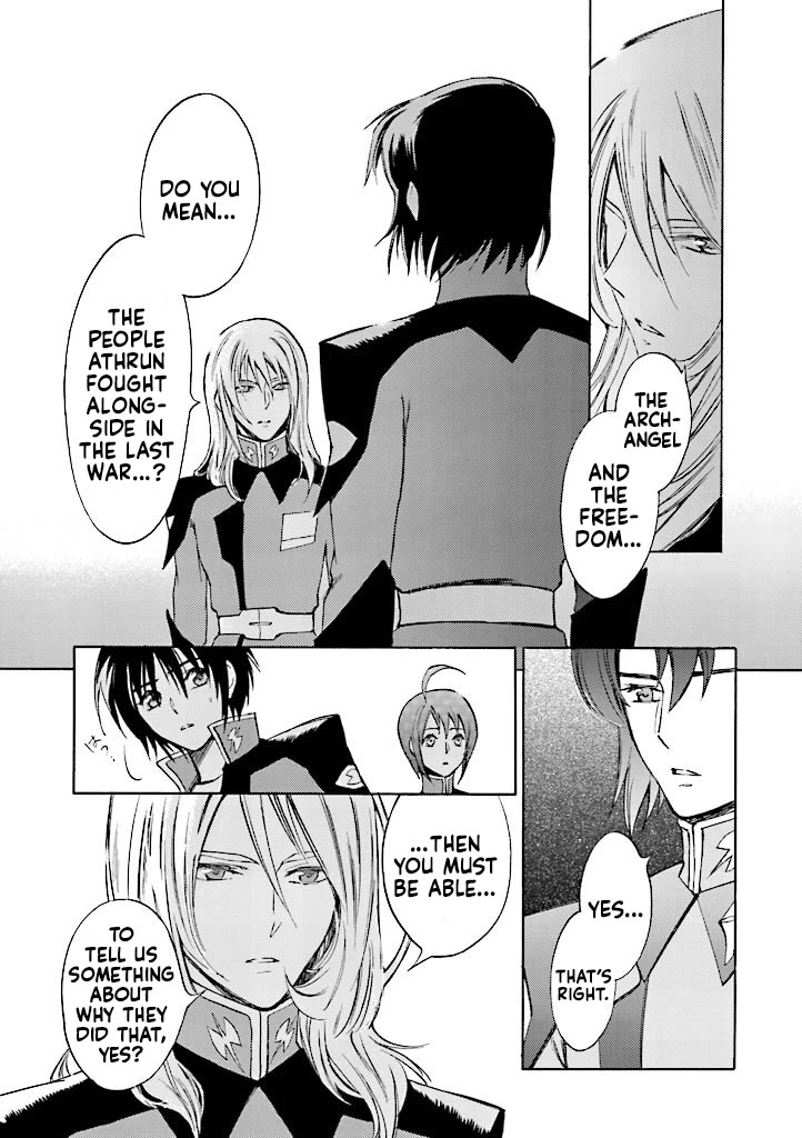 Kidou Senshi Gundam SEED Destiny the Edge Chapter 9 page 23 - Chapter 9: Conflict
