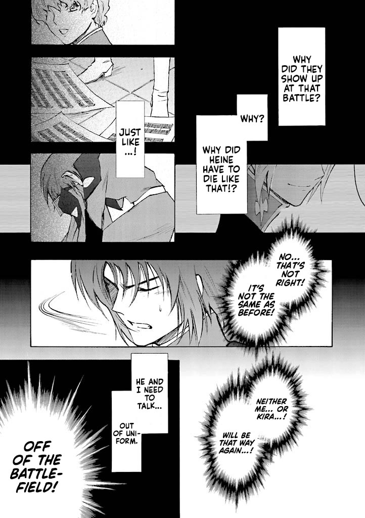 Kidou Senshi Gundam SEED Destiny the Edge Chapter 9 page 25 - Chapter 9: Conflict