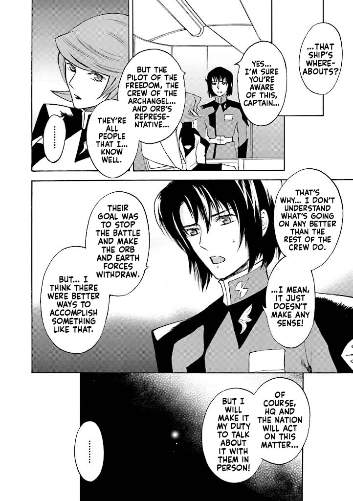 Kidou Senshi Gundam SEED Destiny the Edge Chapter 9 page 26 - Chapter 9: Conflict