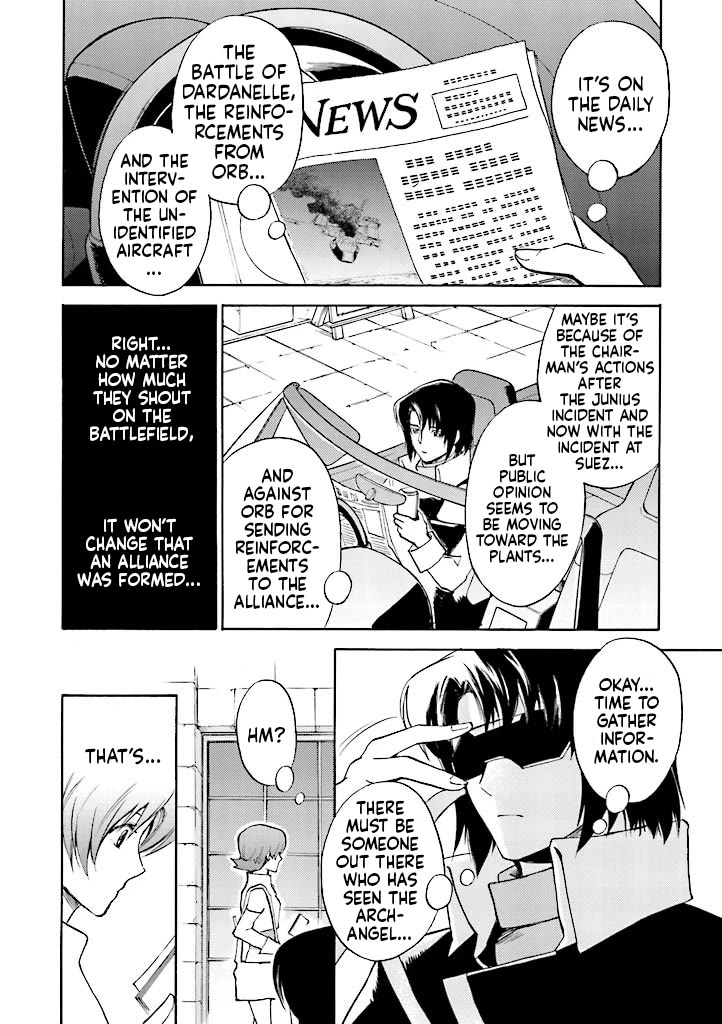 Kidou Senshi Gundam SEED Destiny the Edge Chapter 9 page 28 - Chapter 9: Conflict