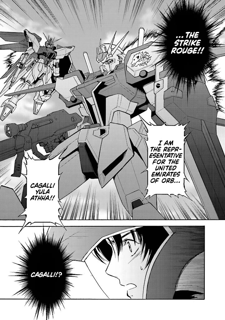 Kidou Senshi Gundam SEED Destiny the Edge Chapter 9 page 3 - Chapter 9: Conflict