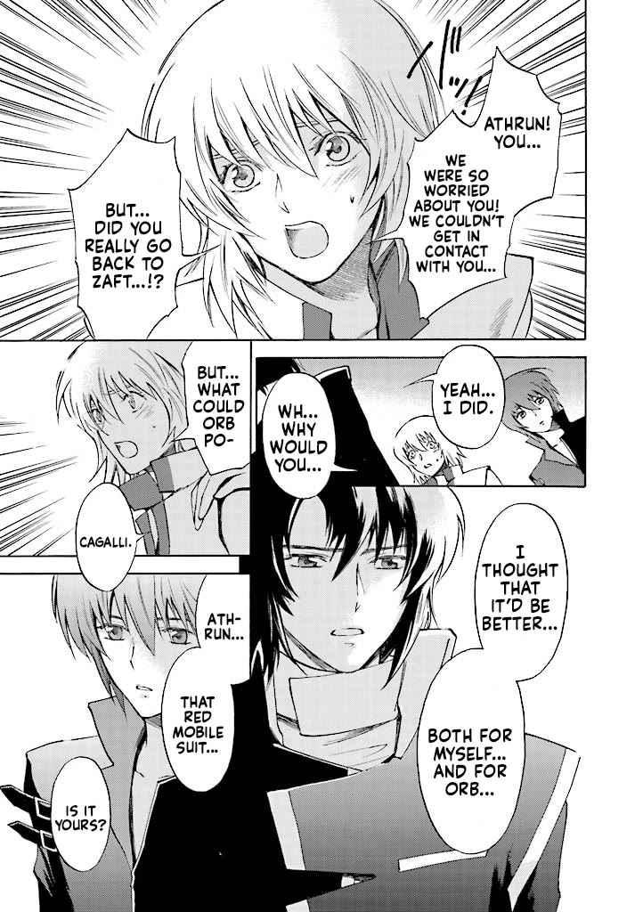 Kidou Senshi Gundam SEED Destiny the Edge Chapter 9 page 35 - Chapter 9: Conflict
