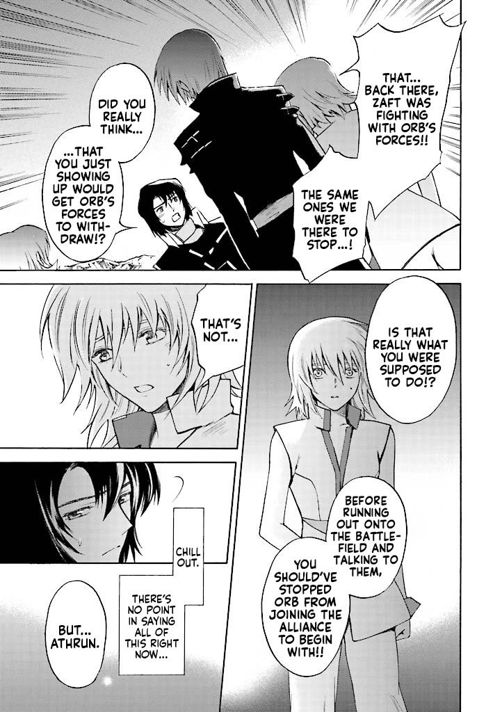 Kidou Senshi Gundam SEED Destiny the Edge Chapter 9 page 37 - Chapter 9: Conflict