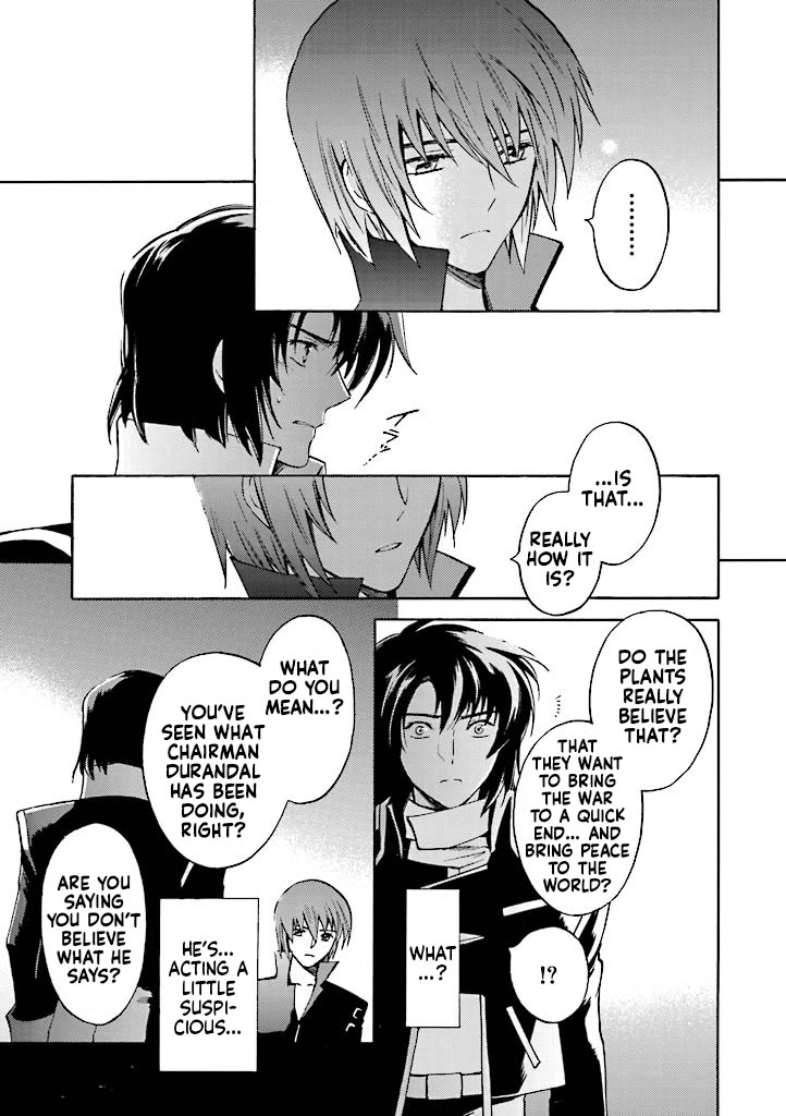Kidou Senshi Gundam SEED Destiny the Edge Chapter 9 page 39 - Chapter 9: Conflict