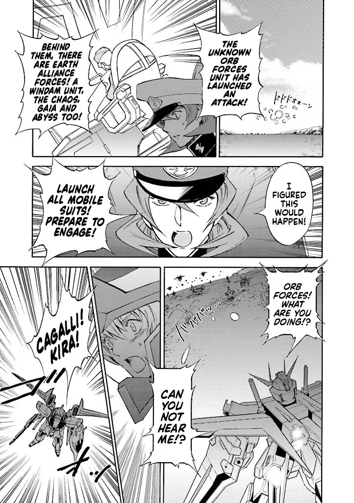 Kidou Senshi Gundam SEED Destiny the Edge Chapter 9 page 7 - Chapter 9: Conflict