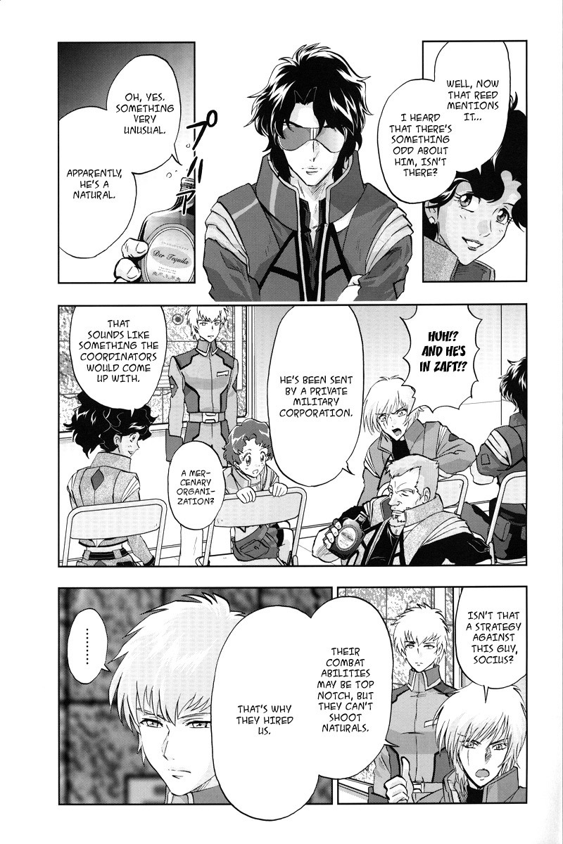 Kidou Senshi Gundam Seed Frame Astrays Chapter 1 page 10 - Chapter 1: Mercenaries of the Asian Bloc