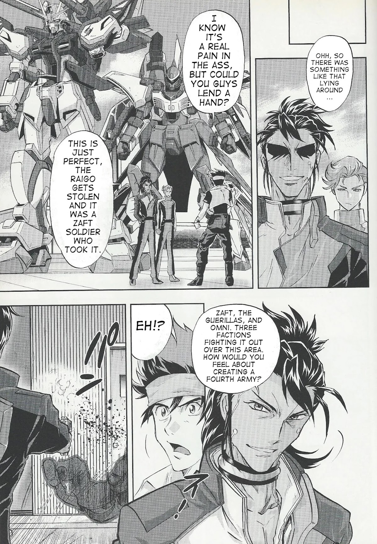 Kidou Senshi Gundam Seed Frame Astrays Chapter 10 page 13 - Chapter 10: FRAME A10 Fourth Army Established