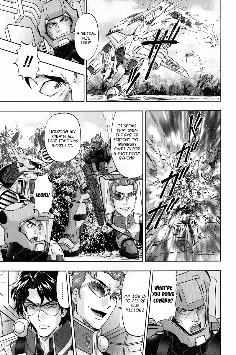 Kidou Senshi Gundam Seed Frame Astrays Chapter 2 page 13 - Chapter 2: Blue-Frame Third