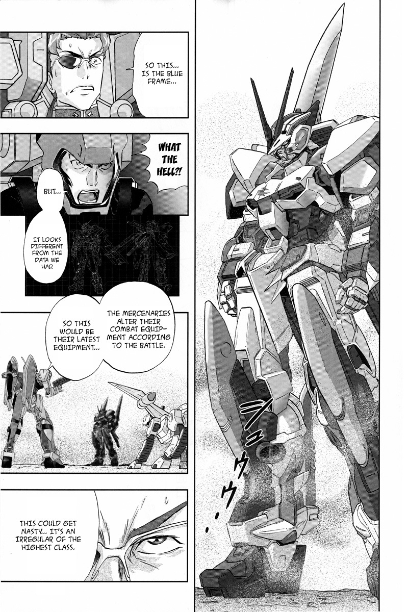 Kidou Senshi Gundam Seed Frame Astrays Chapter 2 page 17 - Chapter 2: Blue-Frame Third