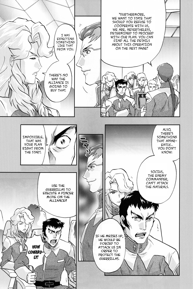 Kidou Senshi Gundam Seed Frame Astrays Chapter 2 page 3 - Chapter 2: Blue-Frame Third
