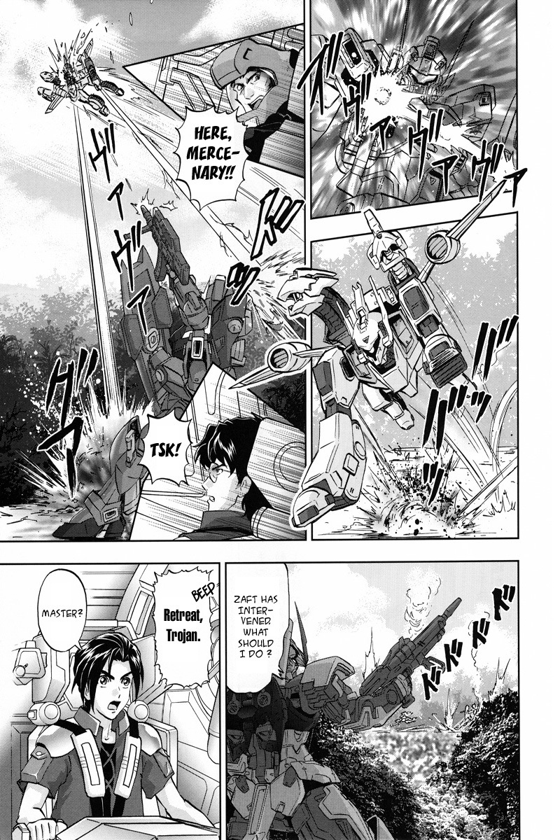 Kidou Senshi Gundam Seed Frame Astrays Chapter 2 page 9 - Chapter 2: Blue-Frame Third