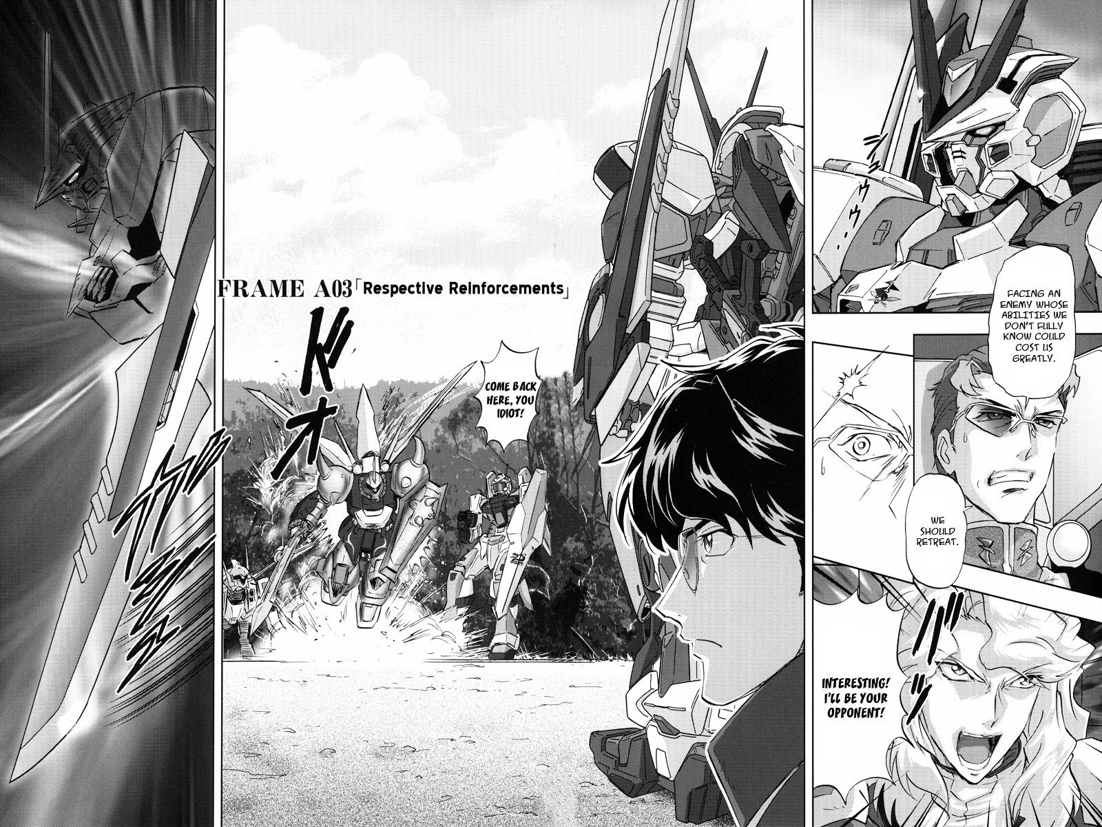 Kidou Senshi Gundam Seed Frame Astrays Chapter 3 page 1 - Chapter 3: Respective Reinforcement