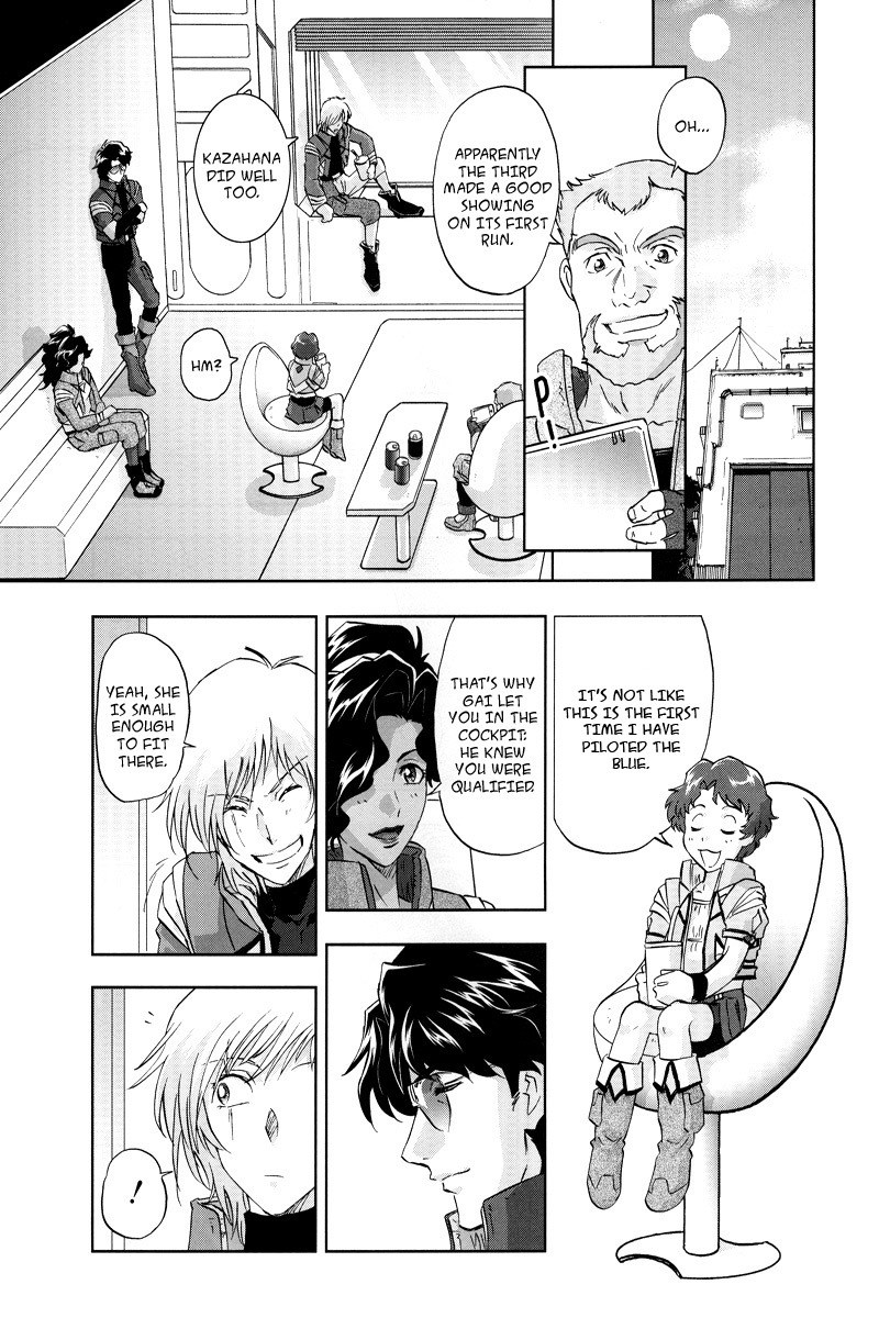Kidou Senshi Gundam Seed Frame Astrays Chapter 3 page 7 - Chapter 3: Respective Reinforcement