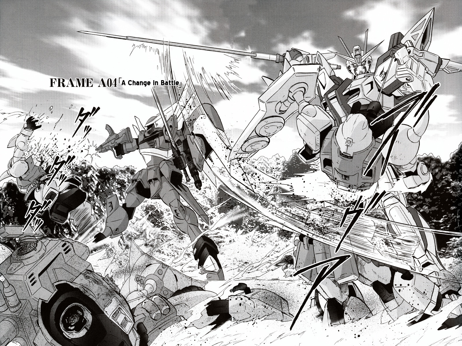Kidou Senshi Gundam Seed Frame Astrays Chapter 4 page 1 - Chapter 4: A Change in Battle