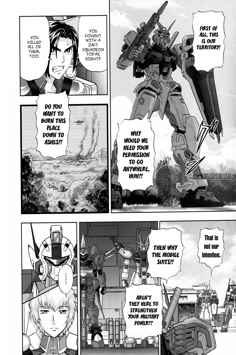 Kidou Senshi Gundam Seed Frame Astrays Chapter 4 page 12 - Chapter 4: A Change in Battle